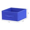 REGALWOVEN Collapsible Fabric Storage Bin with Handle for Organizing Clothes Books 2 Pcs - 4 of 4