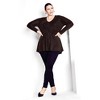 Avenue Women's Plus Size Glitteratzi Top - 3 of 4