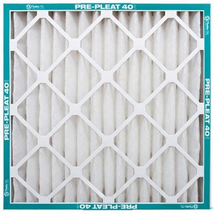 AAF Flanders Pre-Pleat 18 in. W X 14 in. H X 1 in. D Synthetic 8 MERV Pleated Air Filter (Pack of 12) - 1 of 1
