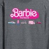 Men's - Barbie - Barbie Transportaion Vehicles Long Sleeve Graphic T-Shirt - 2 of 4
