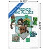 Trends International Minecraft: Legends - Friends and Allies Unframed Wall Poster Prints - 3 of 4