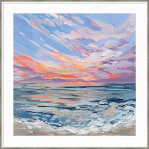 Amanti Art 41" x 41" Virginia by Emily Kenney Wood Framed Wall Art Print : Modern Acrylic Canvas, Hardwood Frame - 1 of 4