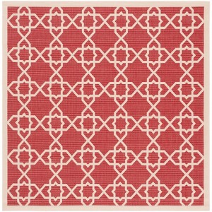 Courtyard CY6032 UV & Stain Resistant Non-Shedding Power Loomed Indoor/Outdoor Rugs - Safavieh - 1 of 4