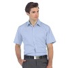 Gioberti Men's Short Sleeve Solid Dress Shirt - 3 of 4
