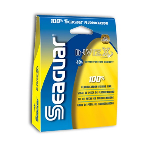 Seaguar Invizx 100% Fluorocarbon Fishing Line 1000 YD Clear CHOOSE YOUR  LINE WEIGHT!
