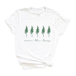 Simply Sage Market Women's Save The Trees Short Sleeve Graphic Tee - 1 of 4