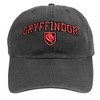 Harry Potter Gryffindor Arch Adult Dad Cap Charcoal OS - 2 of 4