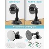 DOMETOUR Magnetic Door Stoppers 6 Pack - Stainless Steel, Heavy Duty, Wall/Floor Mount, No-Drill, Adhesive & Screws, Door Holder - 4 of 4