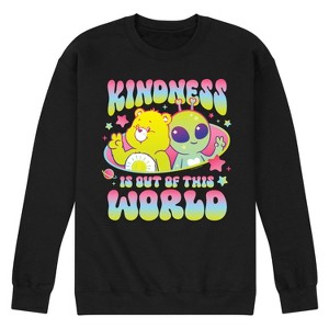 Men's - Care Bears - Funshine Kindness Is Out Of This World Graphic Fleece Sweatshirt - 1 of 4