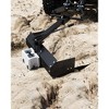 Sleeve Hitch Tow, Carbon Structural Steel for Removing Garden Soil & Cleaning Gravel, Heavy Duty Adjustable Blade, Multi-Angle Tractor Attachment - 2 of 4
