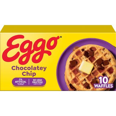 Eggo Frozen Waffles Chocolatey Chip - 12.3oz/10ct