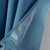 Olivia Gray Anchorage Blackout Single Grommet Curtain Panel Pair - 54x63", Blue - 4 of 4
