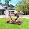 BestMassage 24/30/36/42/48 Inch Dog Crate Dog Cage Dog Kennel with Double Door Removable Tray & Handle Indoor Outdoor Pet Crate - 2 of 4