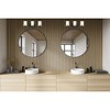 Savoy House Eaton 3 - Light Vanity in  Matte Black/Warm Brass - 3 of 3