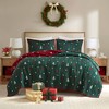 GDFStudio Natalia 3 Piece Modern Reversible Lightweight Christmas Theme Matelasse Coverlet Bedding Set - 2 of 4