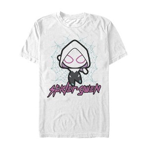 Men's Marvel Cartoon Kawaii Spider-Gwen T-Shirt - 1 of 4