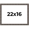 PosterPalooza | Deco Black Picture Frame - UV Acrylic, Backing Board, Hanging Hardware Included - 2 of 4