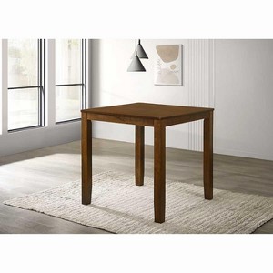 NicBex Dining Table 54" Counter Height Expandable 18" Leaf Gray Finish Dining Table for Kitchen - 1 of 4
