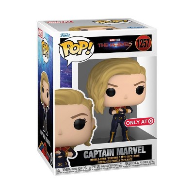 Funko Pop! Marvel: Captain Marvel (Styles May Vary) Toy, Multicolor,  Standard (36341)