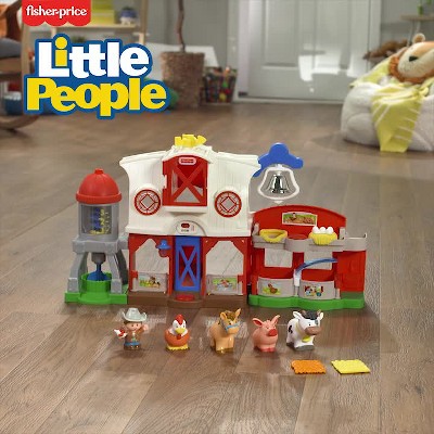 Fisher Price Little People Lot people animals house storage case