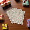 Unique Bargains Gift Wrap Paper White Kraft 27.56x19.69" 5Pcs - 2 of 4