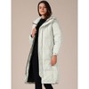 INSPIRE CHIC Women's Winter Thicken Puffer Hooded Outwear Long Padded Warm Parka Jacket Coat - 3 of 4