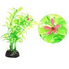 Unique Bargains Aquarium Plastic Plants for Goldfish Tank Landscape Decoration Green 2 Pcs - image 3 of 4