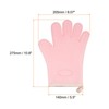Unique Bargains Heat Resistant Kitchen Textiles Soft Lining Silicone Oven Mitt - 2 of 4