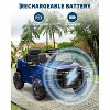 Electric Car for Kids, 12V Kids Ride On Truck w/ Remote Control, Electric Pickup Car for Toddlers & Boys Girls, LED Lights, Music, Gift - 4 of 4