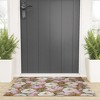 alison janssen Summer Bouquet I Looped Vinyl Welcome Mat - Society6 - 2 of 4