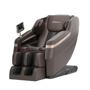 REALRELAX BASIC-series-02 Full Body Zero Gravity with Shiatsu Massage Chair,Brown - 1 of 4