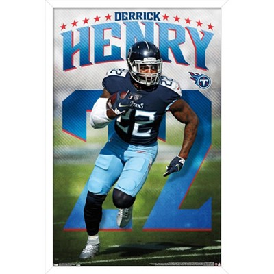 Derrick Henry Caricature Throwback L / White