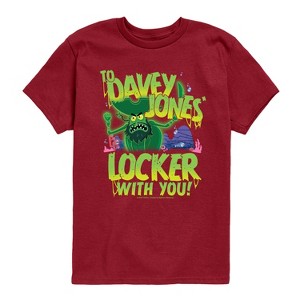 Boys' - Spongebob Squarepants - Spongebob: The Search For Squarepants To Davey Jones Locker Short Sleeve Graphic T-Shirt - 1 of 4