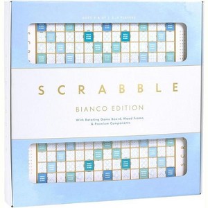 WS Game Company Scrabble Bianco Edition Board Game - 1 of 4