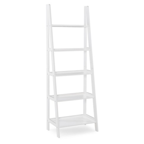 Ladder white deals shelf