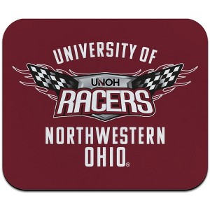 University of Northwestern Ohio Racers Logo Low Profile Thin Mouse Pad - 1 of 2