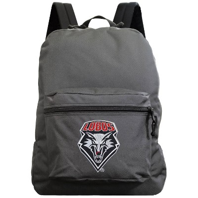  NCAA New Mexico Lobos Gray Premium Backpack 