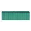 vidaXL Garden Shed Green Galvanized Steel Large Garden Shed - 4 of 4