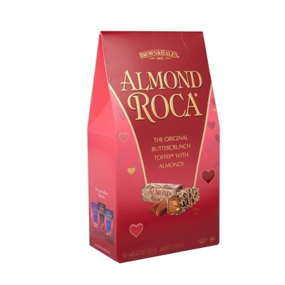 Almond Roca Valentine's Day Buttercrunch Toffee with Almonds - 7.3oz
