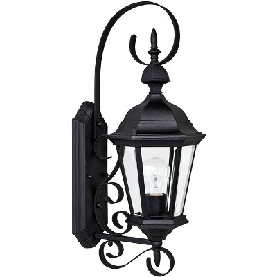 Capital Lighting Capital Carriage House 23" High Black Outdoor Wall Light