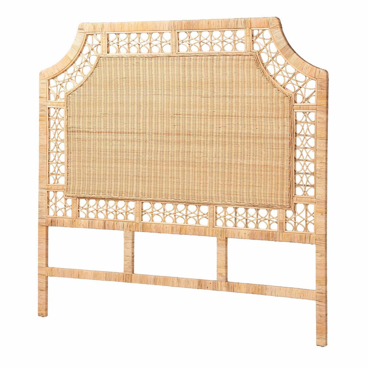 bali & pari Hekima Natural Rattan Standalone Queen Headboard Natural
