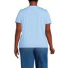 Lands' End Women's Relaxed Supima Cotton T-Shirt - 2 of 3