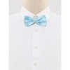 Allegra K Men's Pre-tied Solid Adjustable Classic Tuxedo Wedding Bow Ties - 2 of 4