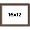 PosterPalooza | Sculpted Silver Picture Frame - UV Acrylic, Backing Board, Hanging Hardware Included - 2 of 4