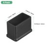 Unique Bargains Rectangle PVC Durable Anti-Slip Furniture Leg Caps - 3 of 4