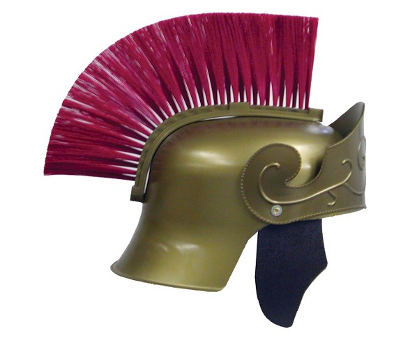 Roman Helmet With Brush