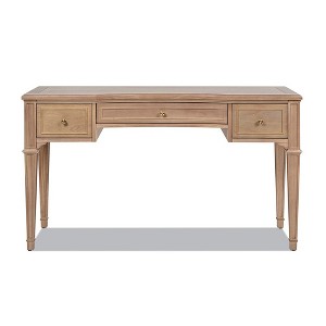 Jennifer Taylor Home Dauphin 55" 3-Drawer Wood Executive Desk - 1 of 4