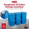 Rubbermaid Roughneck 18 Gal Plastic Holiday Storage Tote - image 4 of 4