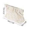 Unique Bargains Women's Embroidery Snap Closure Cosmetic Bag 1 Pc - 3 of 3