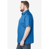 KingSize Men's Big & Tall Short-Sleeve Pocket Sport Shirt - 4 of 4
